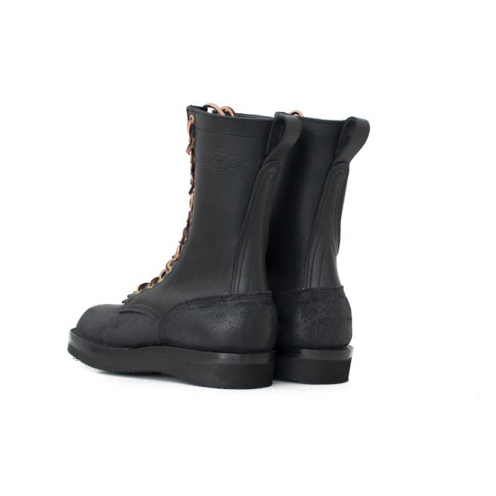 wedge sole engineer boots