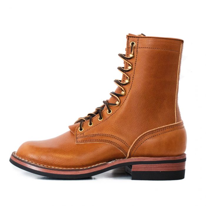 veg tan boots